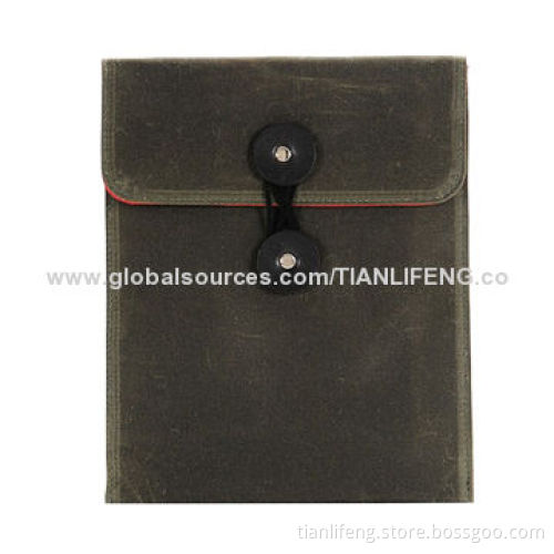 Coated Canvas Case for iPad